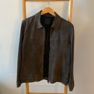 Men’s Theory Suede Jacket